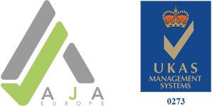 AJA Europe - UKAS Logo
